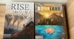 Bordspellen - Rise 18 Boonlake 20 zgan, Hobby en Vrije tijd, Gezelschapsspellen | Bordspellen, Ophalen of Verzenden, Zo goed als nieuw