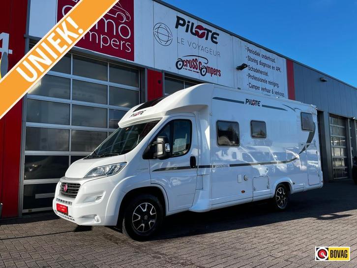 Pilote Pacific 706 GJ Veel opties! OFF-Grid, Caravans en Kamperen, Campers, Bedrijf, tot en met 4, Half-integraal, Pilote, Diesel