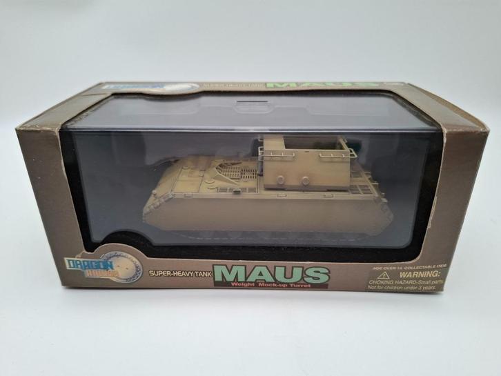 Dragon Armor Maus super heavy tank 60156, Hobby en Vrije tijd, Modelbouw | Auto's en Voertuigen, Nieuw, Tank, 1:50 of kleiner
