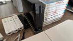 Nintendo wii zwart - compleet, Spelcomputers en Games, Spelcomputers | Nintendo Wii, Ophalen, Zo goed als nieuw, Met 2 controllers