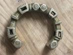 Slavenarmband Manilla Afrika Tuareg Nupe betaalmiddel antiek, Ophalen