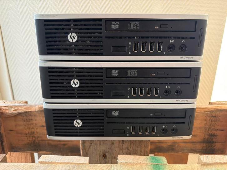 3x HP Elite 8300 Ultra Slim PC, Computers en Software, Desktop Pc's, Gebruikt, 2 tot 3 Ghz, HDD, 4 GB, Ophalen of Verzenden