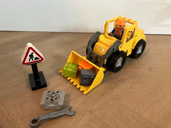 LEGO Duplo Big Front Loader 10520 - Complete Set!, Kinderen en Baby's, Speelgoed | Duplo en Lego, Zo goed als nieuw, Duplo, Complete set
