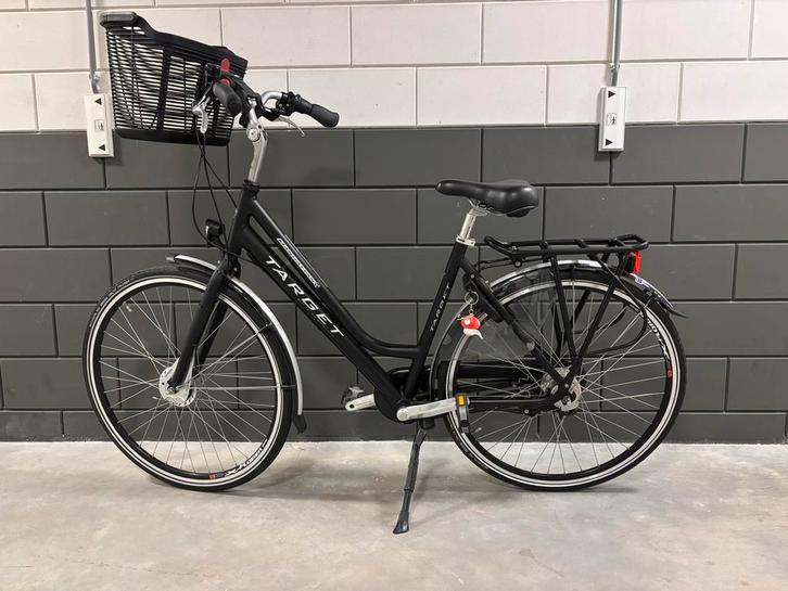 Target CityLine Damesfiets 50cm + Mand, Fietsen en Brommers, Fietsen | Dames | Damesfietsen, Gebruikt, Overige merken, Versnellingen