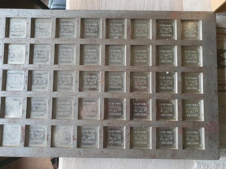 Chocoladevorm Tablet Leeuw Driessen Holland - Vormenfabriek, Antiek en Kunst, Curiosa en Brocante, Ophalen