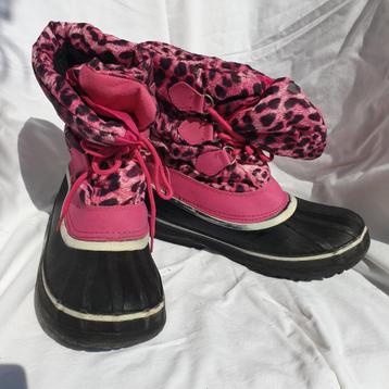 Stoere roze luipaard kleurige snowboots. Mt 37.Merk Beaver beschikbaar voor biedingen