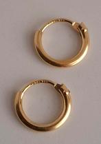 14 karaat gouden oorbellen creolen 9mm doorsnede, Sieraden, Tassen en Uiterlijk, Oorbellen, Ophalen of Verzenden, Goud, Goud