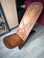 Set van tafel met 4 stoelen Afrikaanse stijl, Antiek en Kunst, Ophalen of Verzenden