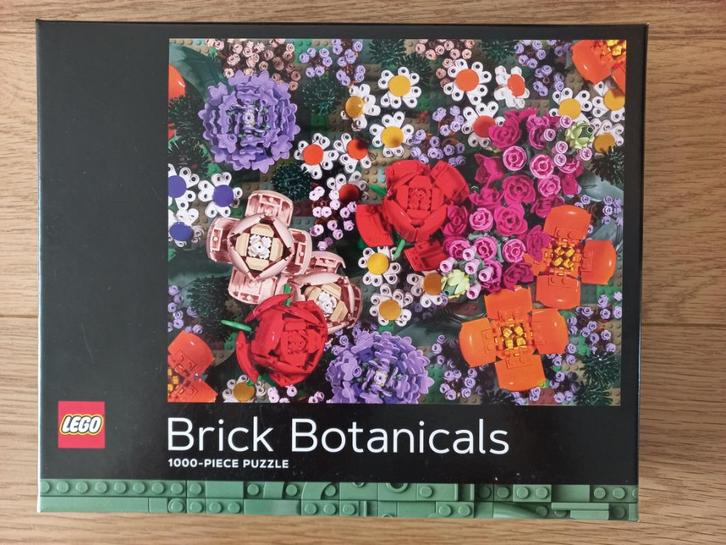 Z.G.A.N. Lego Bricks Botanicals puzzel - 1000 stukjes, Hobby en Vrije tijd, Denksport en Puzzels, Zo goed als nieuw, Legpuzzel