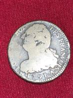 Lodewijk 14e 1791 Parijs A met punt 2 Sol, Ophalen of Verzenden, Frankrijk, Losse munt