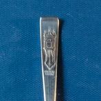 verzilverd lepeltje Friese staartklok Oostermeer (Sola 100), Ophalen of Verzenden