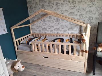 NIEUW kinderbed/bedhuis 140x70 alle maten maten mogelijk beschikbaar voor biedingen