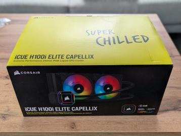 Corsair iCUE H100i Elite Capellix 240mm Waterkoeler beschikbaar voor biedingen