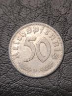 50 Reichspfennig 1940 D HK, Duitsland, Ophalen of Verzenden, Losse munt