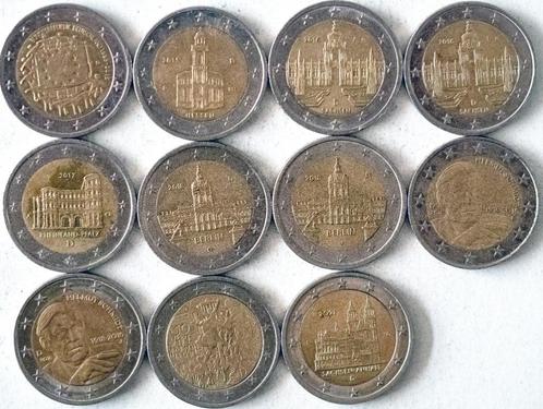 Speciale 2-euro munten Duitsland 2015-2021, Postzegels en Munten, Munten | Europa | Euromunten, Losse munt, 2 euro, Duitsland