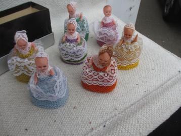 Vintage Ei-warmers jaren 60/ 70 beschikbaar voor biedingen