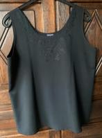 Zwarte top, hemd geborduurde details; 44; Your Sixth Sense, Kleding | Dames, Zwart, Maat 42/44 (L), Ophalen of Verzenden, Zo goed als nieuw
