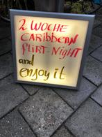 Verlicht  reclamebord, Ophalen of Verzenden, Zo goed als nieuw