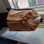 Echte nerts bodywarmer, Kleding | Dames, Jassen | Winter, Ophalen of Verzenden, Zo goed als nieuw, Maat 42/44 (L), Bruin