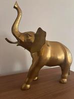 olifant messing groot zwaar dier hollywood regency, Ophalen of Verzenden, Gebruikt, Dier