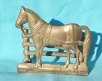 ART NOUVEAU BRIEVENHOUDER TREK PAARD WERKPAARD, Verzenden