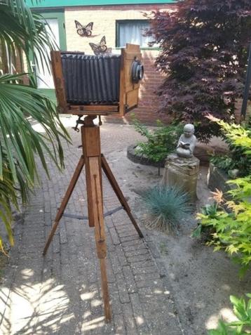 houten platen camera waterpassen klokjes speeldoos platen beschikbaar voor biedingen
