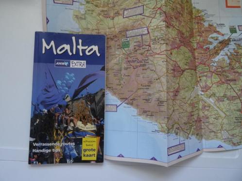 anwb extra reisgids Malta + de landkaart, Boeken, Reisgidsen, Gelezen, Fiets- of Wandelgids, Europa, ANWB, Ophalen of Verzenden