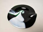 # Vintage Richartz Glazen Schaal Mathildenhütte, Ophalen of Verzenden