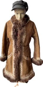 Afghaanse 60s schapenvacht borduursels vintage penny lane, Kleding | Dames, Jassen | Winter, Gedragen, Maat 38/40 (M), Vintage