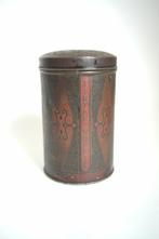 vintage antiek rood bruin blik Tiktak's koffie emelgra, Ophalen of Verzenden, Gebruikt, Overige