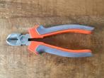 Werckmann Zijkniptang 16 cm oranje/grijs, Ophalen of Verzenden, Gebruikt