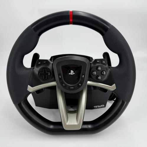 Hori Racing Wheel Apex RWA - Official Licensed Race Stuur -, Spelcomputers en Games, Spelcomputers | Sony PlayStation 1, Zo goed als nieuw