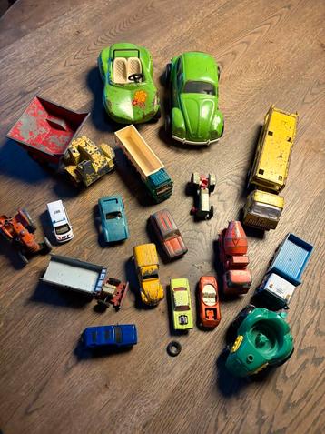 Verzameling vintage speelgoedauto’s – o.a. Tonka, Dinky Toys beschikbaar voor biedingen