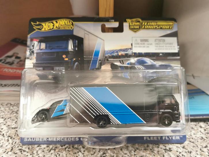 Transport Sauber-Mercedes Fleet Flyer, Kinderen en Baby's, Speelgoed | Speelgoedvoertuigen, Nieuw, Ophalen of Verzenden