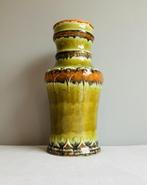 Uberlacker West-Germany fat lava XLvaas sixties groen oranje, Ophalen