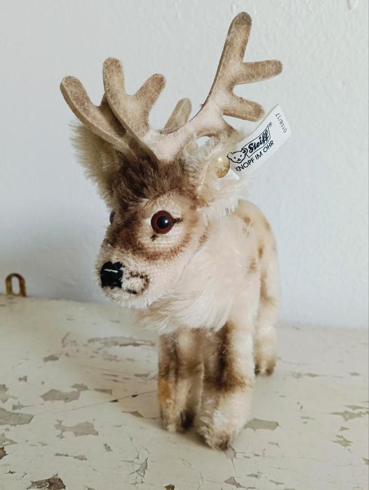 Steiff rendier(eland )limited edition..., Antiek en Kunst, Curiosa en Brocante, Ophalen of Verzenden