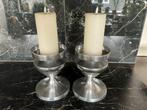 Kandelaars aluminium BOB bijzondere binnenhuisaccessoires, Huis en Inrichting, Ophalen, Zo goed als nieuw, Metaal, Minder dan 25 cm