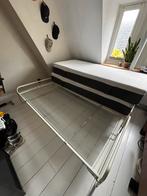 Avek Duet Ruimtebesparende onderschuifbedden wit, Huis en Inrichting, Ophalen, Verstelbaar, 90 cm, Wit