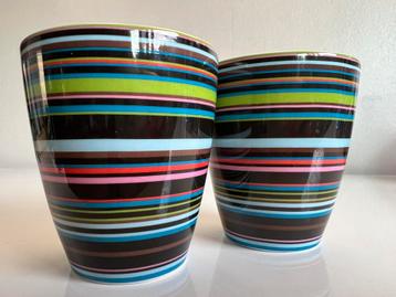 Nieuw 2 Iittala Origo Bekers Mintgroen Roze Alfredo Häberli beschikbaar voor biedingen