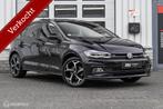Volkswagen Polo 1.0 TSI 116PK DSG 3X R-LINE VIRTUAL PANO VOL, Gebruikt, 1095 kg, 116 pk, Zwart