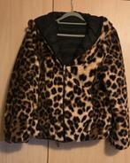 Panterprint jas, Kleding | Dames, Jassen | Winter, Ophalen, Zo goed als nieuw, Maat 38/40 (M), Bruin