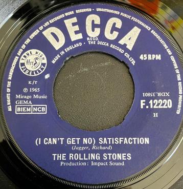 UK11 Rolling Stones satisfaction/ promotion man UK65  7,50 beschikbaar voor biedingen