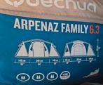 Quechua Arpenaz Family 6.3 tent (3x2 persoons+binnenruimte), Caravans en Kamperen, Tenten, Ophalen, Zo goed als nieuw