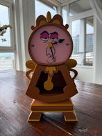 Cogsworth Klok - Belle en het Beest - 3D Geprint, Ophalen of Verzenden, Nieuw, Analoog, Wekker of Tafelklok