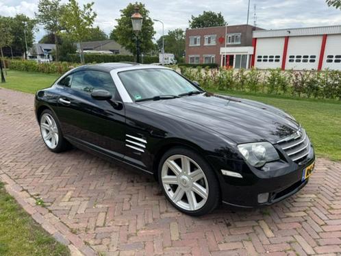 Chrysler Crossfire 3.2 V6 Automaat 2005 Zwart, Auto's, Chrysler, Bedrijf, Crossfire, Airbags, Airconditioning, Centrale vergrendeling