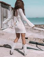 Moost wanted Zayn ajour summer dress maat M/L, Maat 38/40 (M), Verzenden, Wit, Gedragen