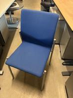 Conferentie stoelen blauw, Huis en Inrichting, Stoelen, Ophalen, Gebruikt, -, Blauw