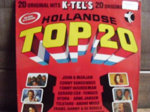 Hollandse TOP 20 (K-Tel) LP, Cd's en Dvd's, Vinyl | Nederlandstalig, Gebruikt, Levenslied of Smartlap, 12 inch, Ophalen of Verzenden