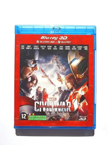 Captain America - Civil War 3D + 2D (2 disc) beschikbaar voor biedingen
