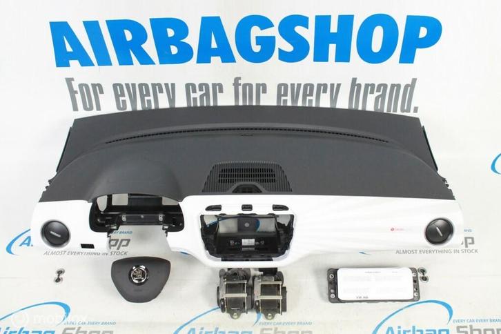 Airbag set - Dashboard wit beats Skoda Citigo facelift 2016, Auto-onderdelen, Dashboard en Schakelaars, Gebruikt, Ophalen of Verzenden